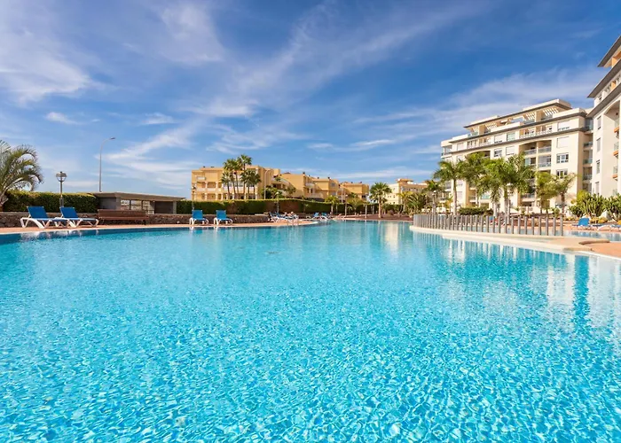 Daire La Vista Del Mar Luxury Apartment- Terrace & Pool, Golf Del Sur San Miguel de Abona