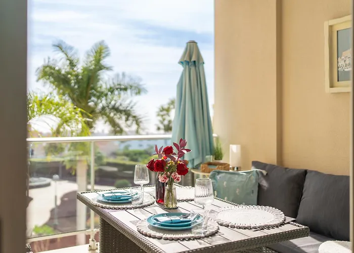 Apartment La Vista Del Mar Luxury Apartment- Terrace & Pool, Golf Del Sur San Miguel de Abona