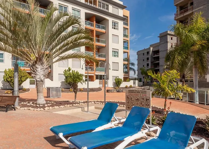La Vista Del Mar Luxury Apartment- Terrace & Pool, Golf Del Sur