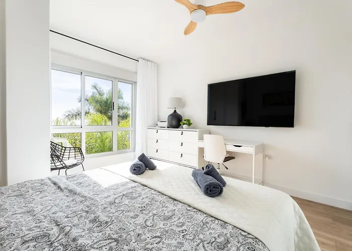 La Vista Del Mar Luxury Apartment- Terrace & Pool, Golf Del Sur San Miguel de Abona