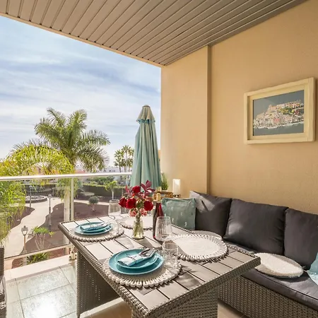 La Vista Del Mar Luxury Apartment- 2 Air Conditioners- Terrace & Pool- Golf Del Sur Διαμέρισμα *